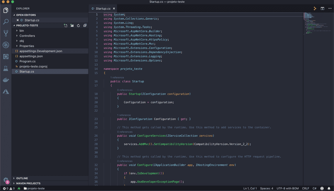 Test Project Structure