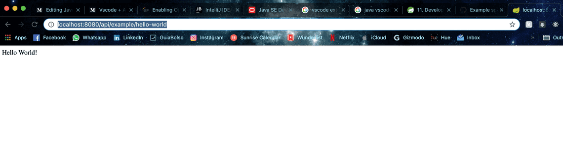 Hello Java Spring Boot World!