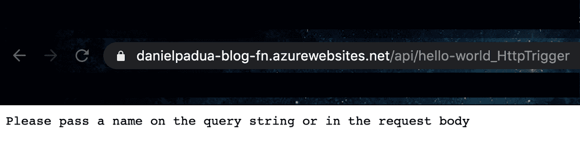 "Production" running function
