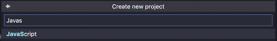 Choose a development language to your function